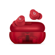 Beats Solo Buds True Wireless Earbuds, Transparent Red