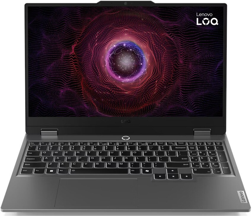 Laptop Lenovo NB LOQ 15ARP9, 15.6", AMD Ryzen 7 7435HS, 24GB RAM DDR5-4800, 512GB SSD, NVIDIA GeForce RTX 4050 6GB GDDR6, i hirtë