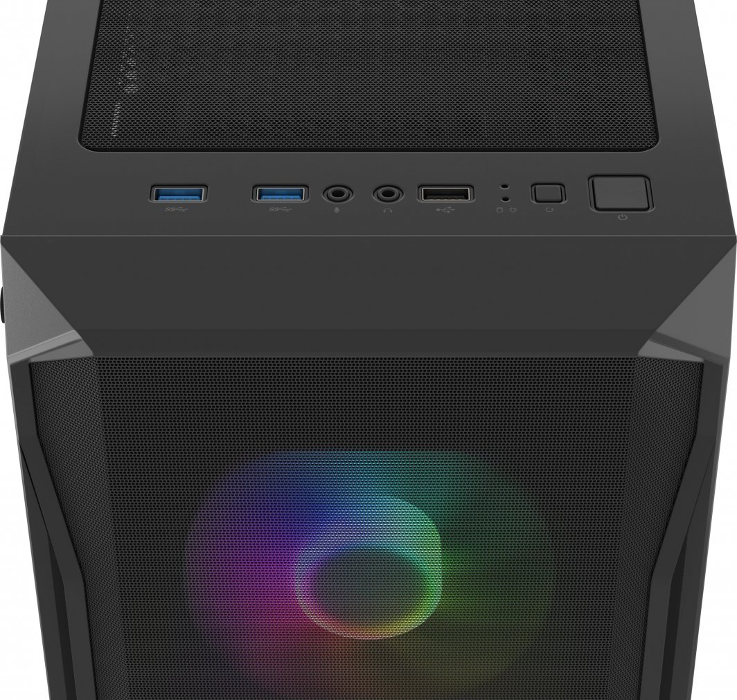 Kasë për PC Fury Shobo SH4F RGB (NFO-2154), e zezë