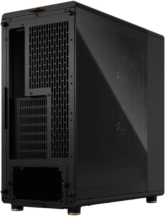 Kasë kompjuteri Fractal Design North Charcoal Black TG Light Tint, e zezë