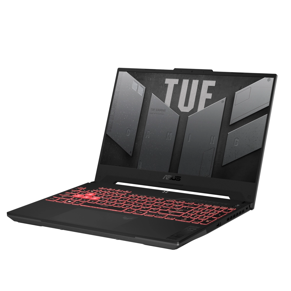 Laptop ASUS TUF Gaming, 15.6", AMD Ryzen 5-7535HS, 16GB RAM, 512GB PCIE G4 SSD, Integrated NVIDIA GeForce RTX 4050, i hirtë