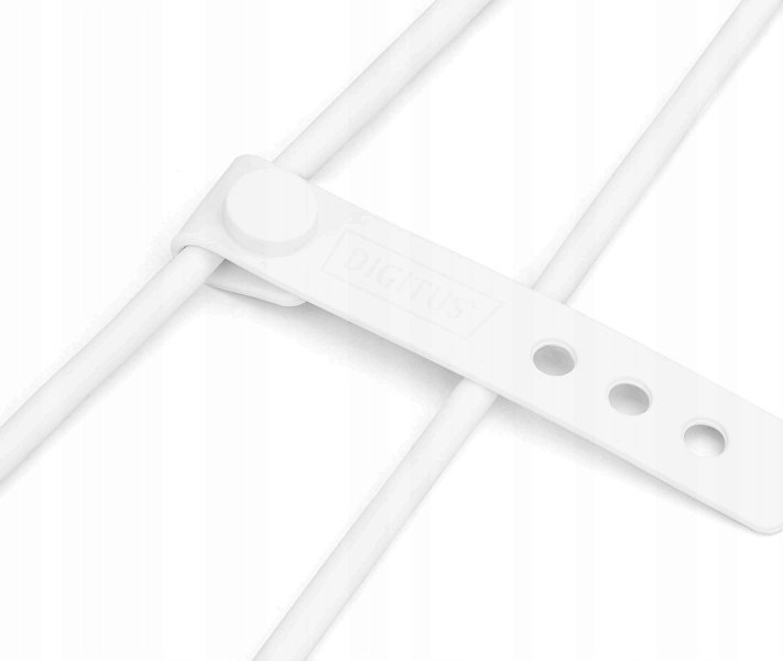 Kabllo USB C Digitus Silicone, 0.5m, 60W, e bardhë