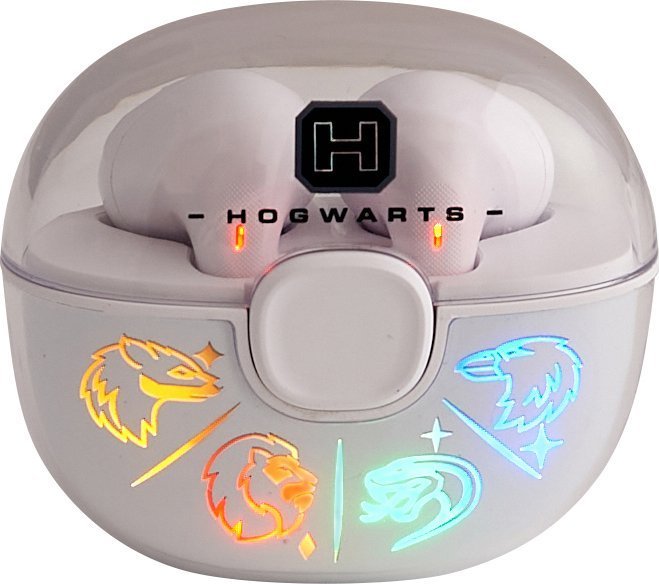 Kufje wireless Lazerbuilt Harry Potter Hogwarts Light up, Bluetooth, me ndriçim, të bardha