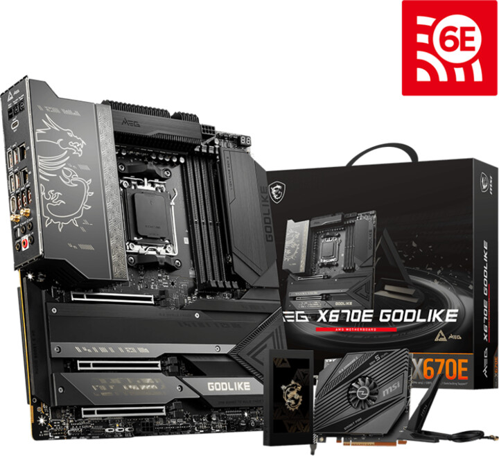 Pllakë amë MSI MEG X670E GODLIKE - AMD X670