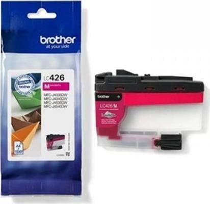 Kutitë boje Brother LC-426M, magenta, 1500 faqe, për MFC-J4340DW J4540DW J4540DWXL