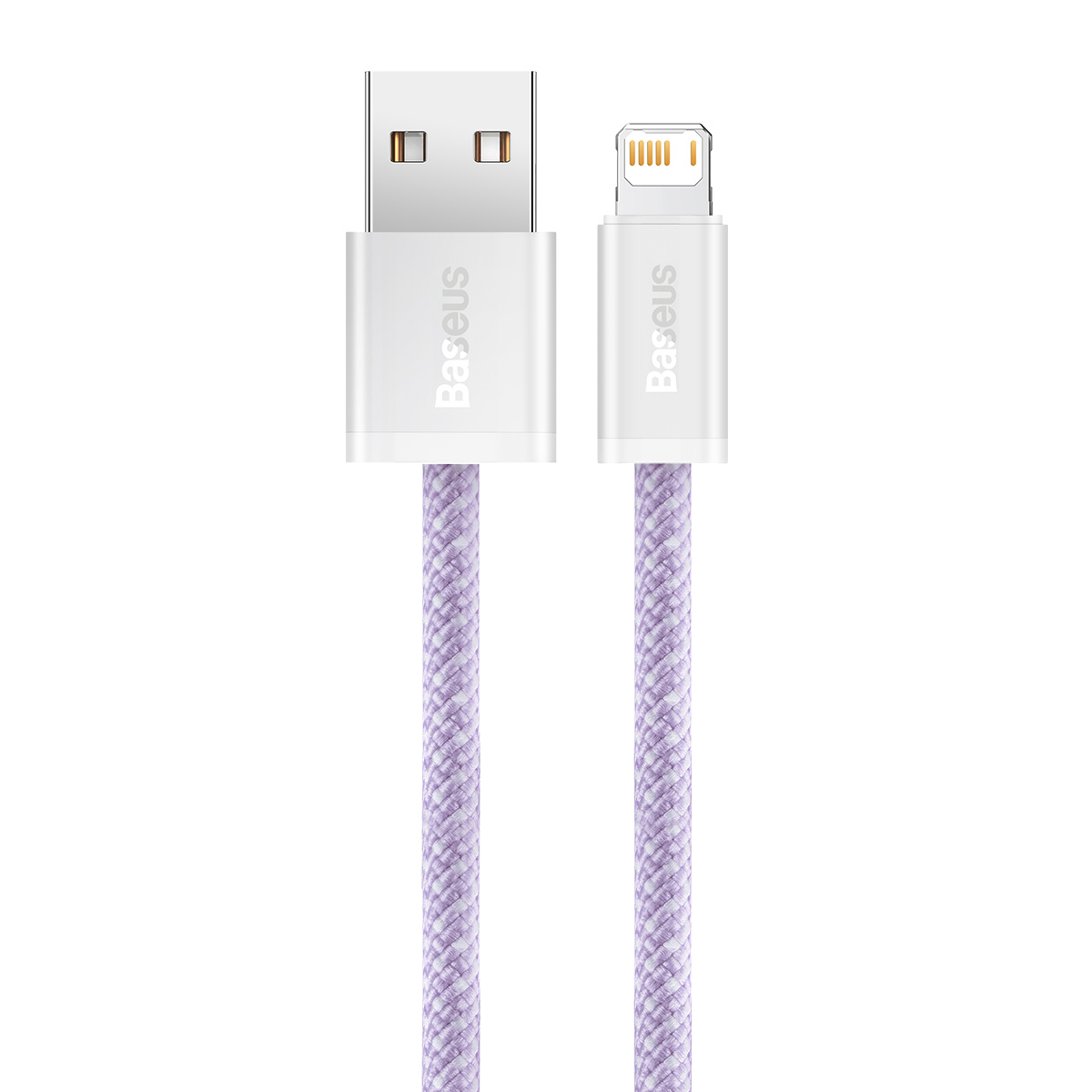 Kabllo USB Baseus BSU3001PRP, USB A në Lightning, 2 m, vjollcë