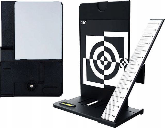 Kartë gri JJC 2në1 + Bord kalibrimi fokusi AF autofokus