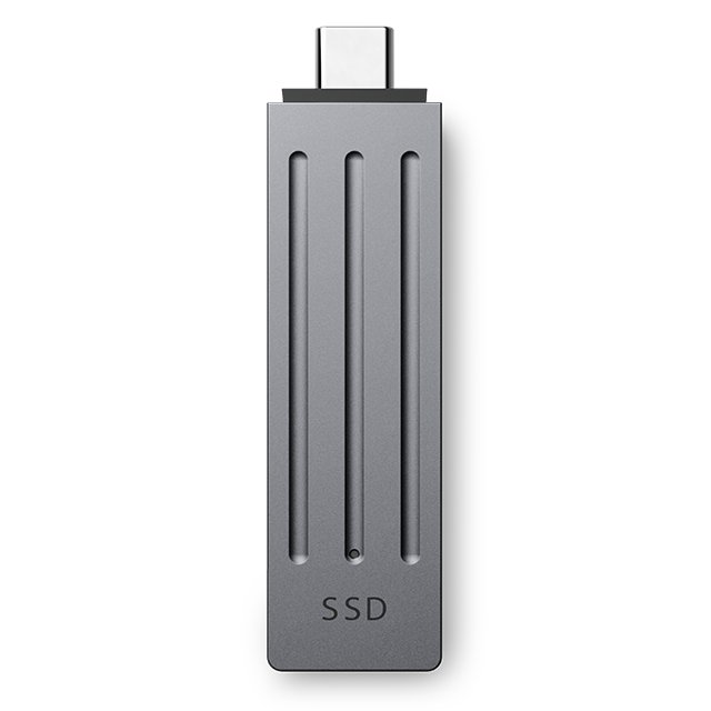 SSD i jashtëm Seagate STMX2000400, 1TB, Thunderbolt USB Type C 3.2 Gen 2, gri