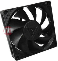 Ventilator kase Qoltec GT 8025, 80x80x25mm, 2200 rpm, i zi