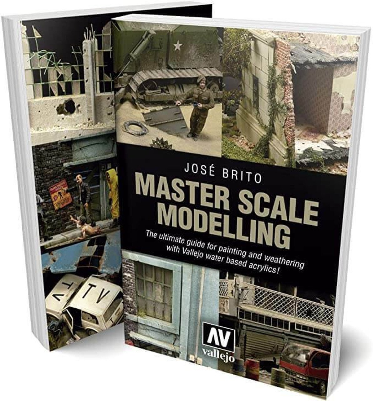 Libër José Brito Master Scale Modelling, 552 faqe, paperback, anglisht