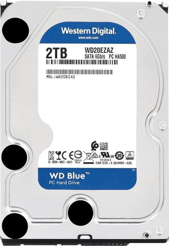 Disk Western Digital Blue 2 TB 3.5" SATA III (WD20EZAZ), i kaltër