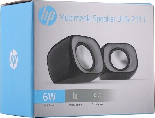 Altoparlantë kompjuteri HP Stereo, 3.5mm, USB, të zinj