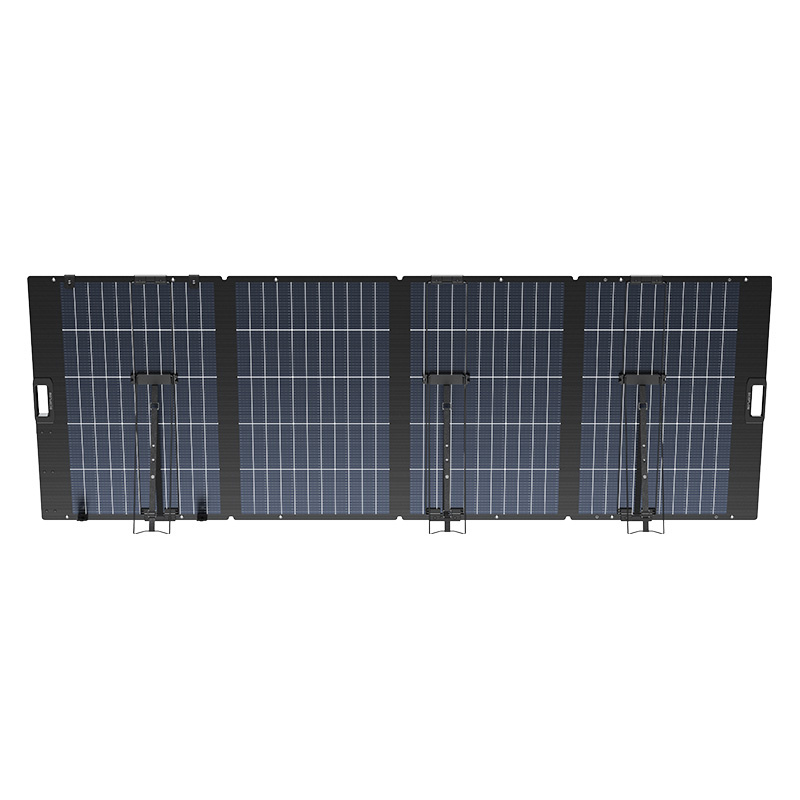 Panel diellor EcoFlow 400W NextGen Lightweight, palosës, i zi