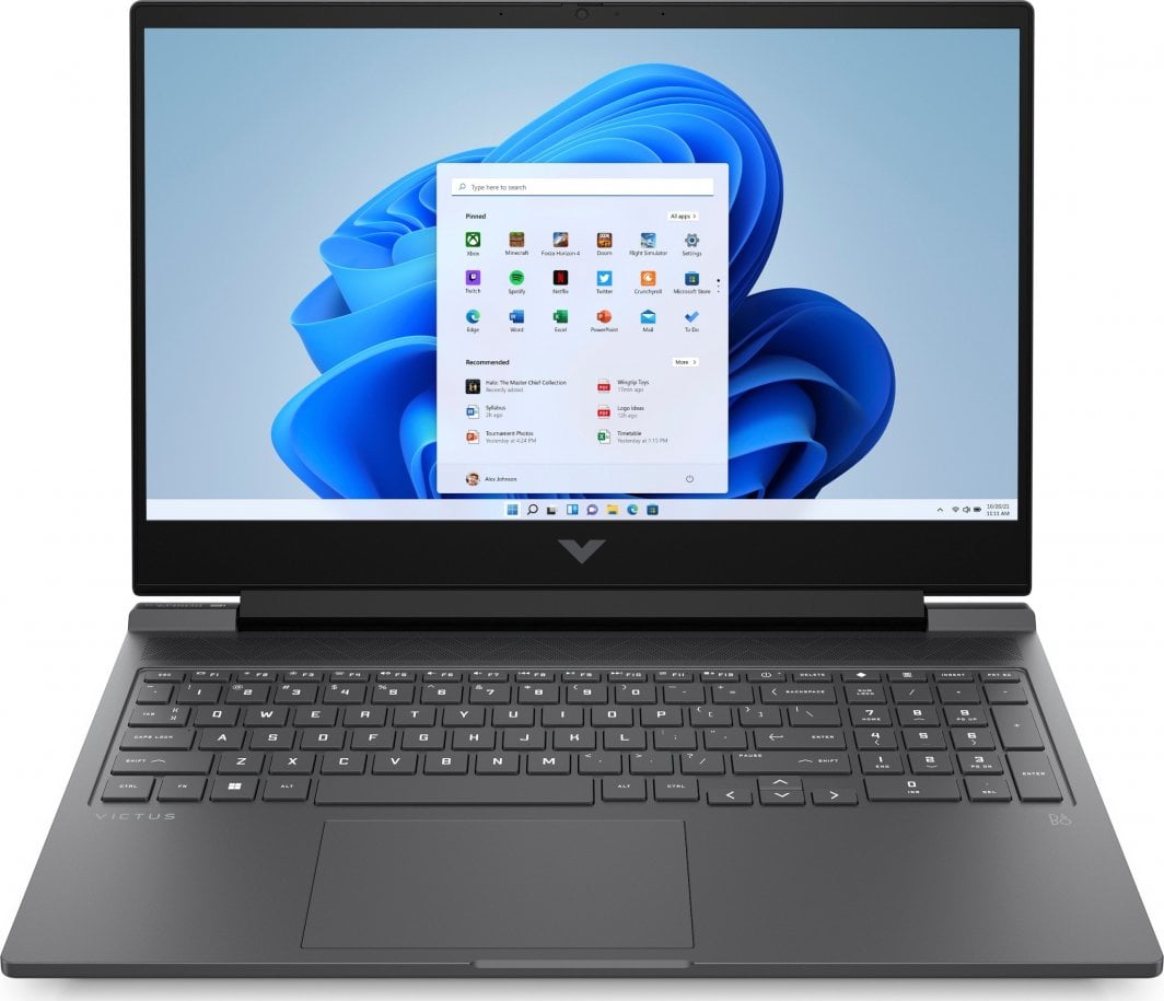 Laptop HP Victus 16, 16" 144 Hz, AMD Ryzen 7 7840HS, 16 GB RAM, 512 GB SSD, Nvidia GeForce RTX 4050, i zi