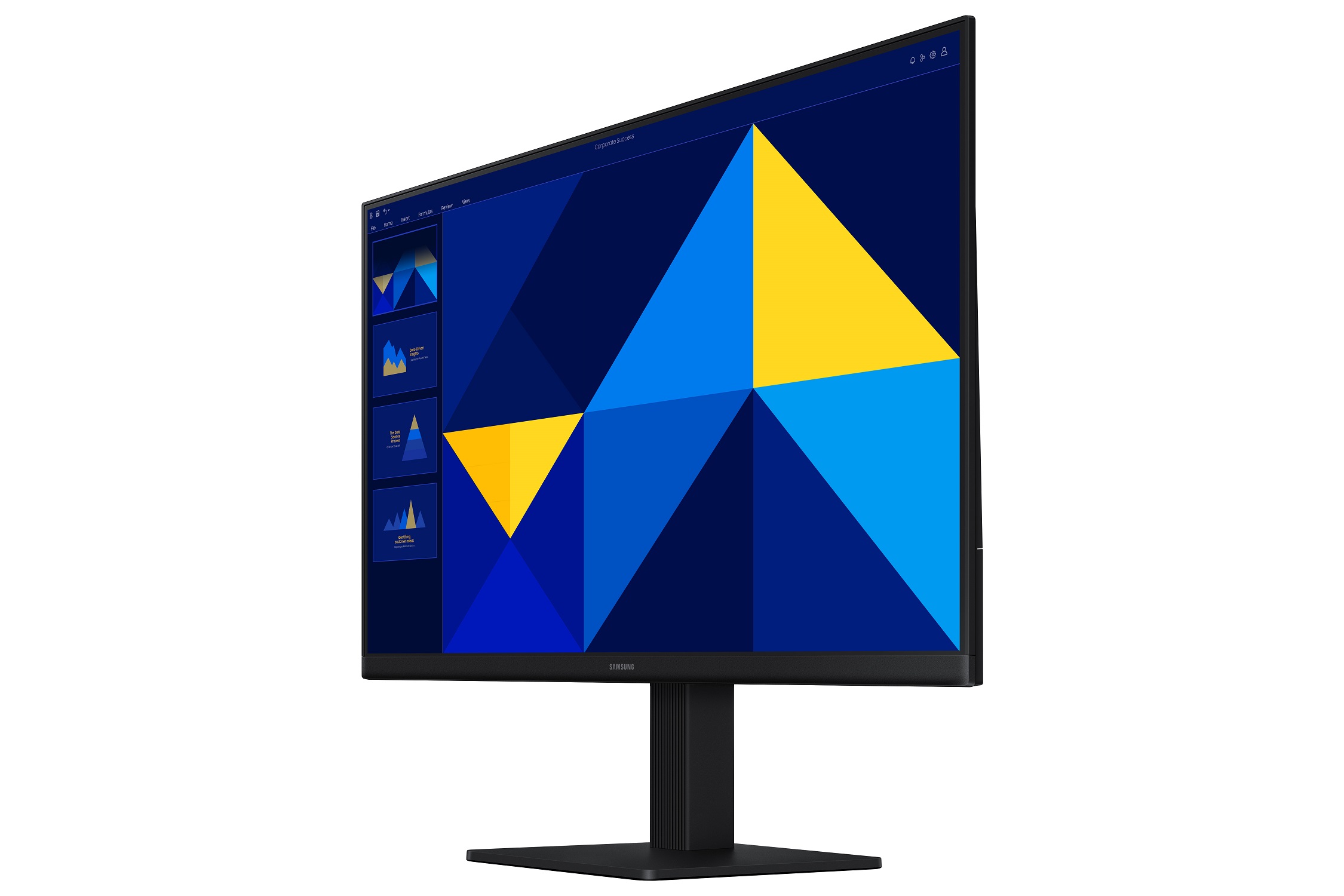 Monitor Samsung LS24D300, 24", Full-HD, 75Hz, i zi
