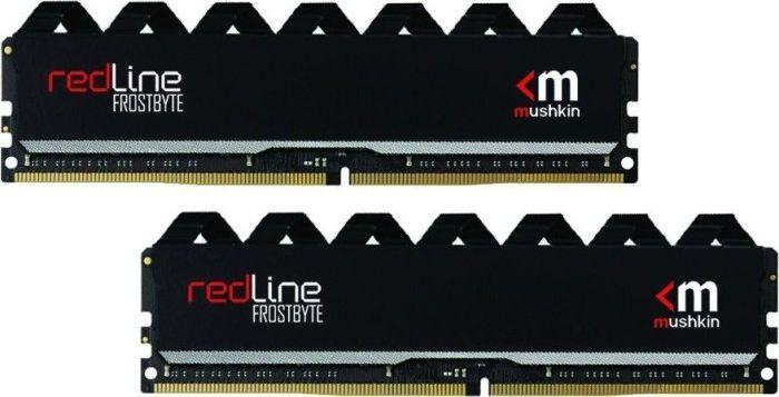 Memorie Mushkin Redline ECC Black, DDR4, 32 GB, 3200 MHz, CL14, MRC4E320EJJP16GX2