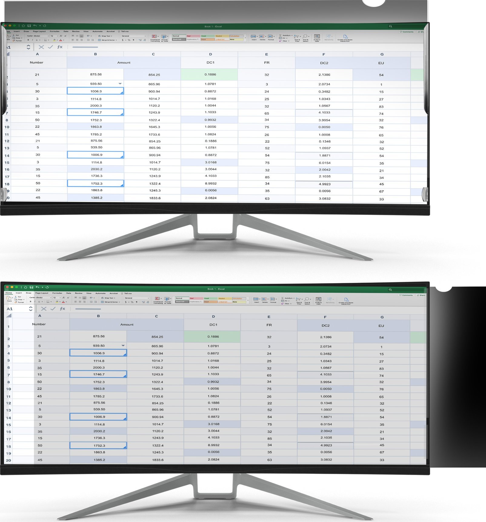 Filtër privatësie për monitor StarTech 34", ultrawide 21:9, reduktim drite blu