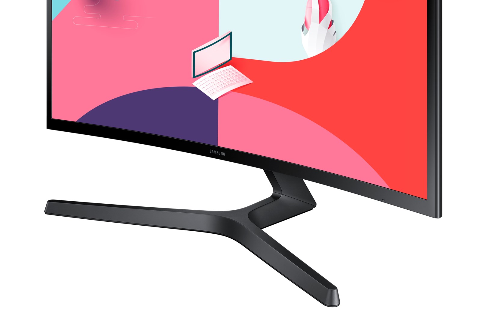 Монитор Samsung S24C366EA, 24”, Full HD, закривен, црн