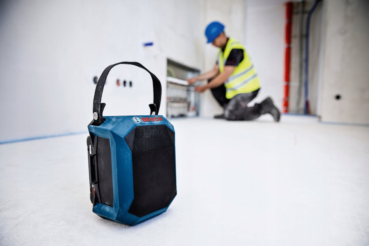 Kuti me zë Bosch Professional GPB 18V-1 C, Bluetooth, USB-C, blu