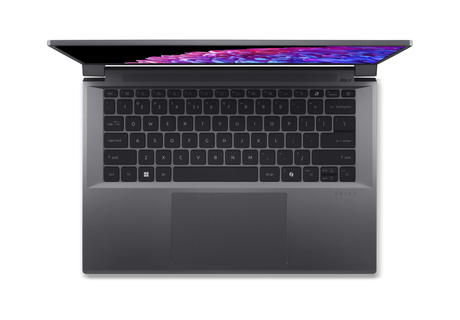 Laptop Acer Swift X 14, Ultra 7 155H, 14.5", 32GB RAM, 1TB SSD, RTX 4050, i hirtë
