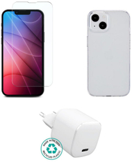Mbrojtëse telefoni ESTUFF Ki, për iPhone 15 Pro, transparente