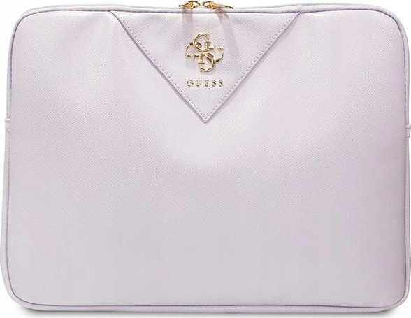 Futrollë laptopi Guess Triangle 4G, 14", për MacBook, vjollcë