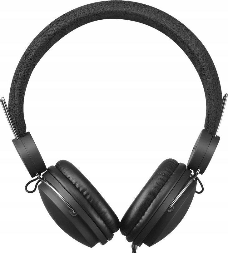 Kufje Sandberg MiniJack Headset, jack 3.5 mm, me mikrofon në kabllo, të zeza