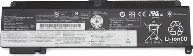Батерија за лаптоп CoreParts MBXLE-BA0209 за Lenovo ThinkPad T460s T470s, литиум-јонска, црна