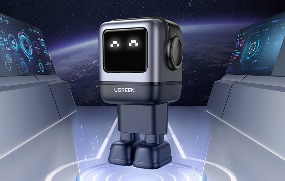 Karikues UGREEN Nexode RG, 65W, 3 porta GaN, i zi