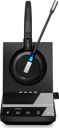 Kufje wireless Epos Impact SDW 5031, rreze 180 m, të zeza