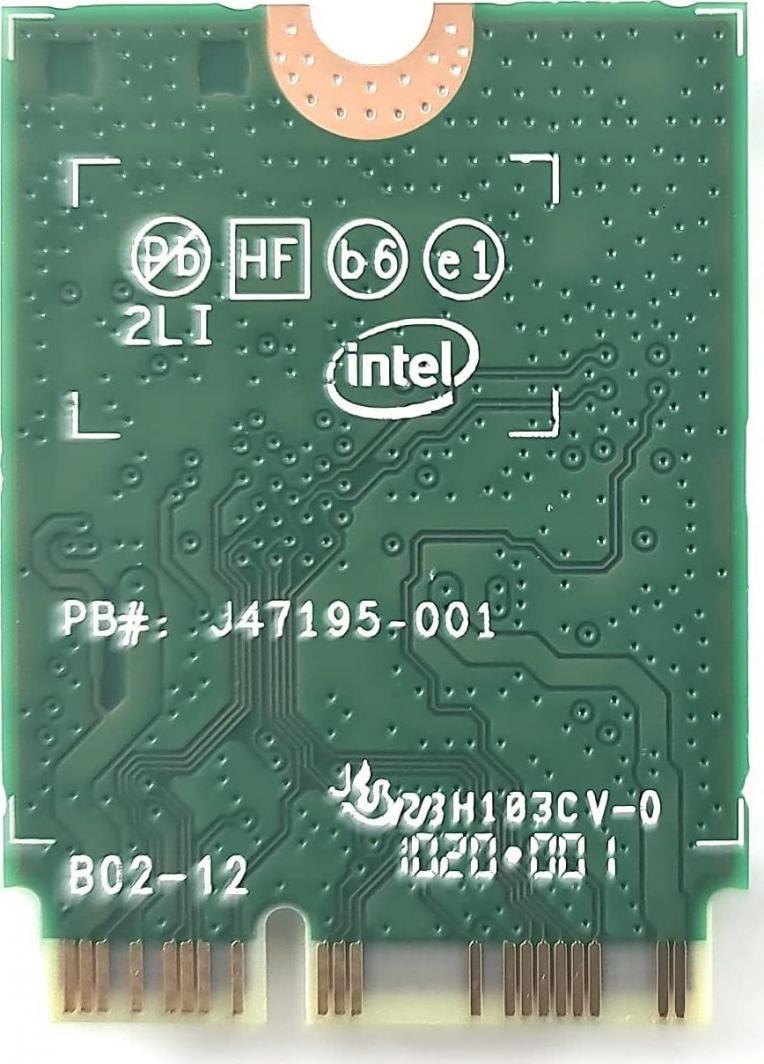 Kartë rrjeti Intel AC 9560 (9560.NGWG.NV), M.2, 1733 Mbps, Wi-Fi 5