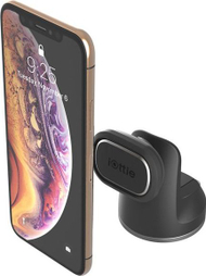 Mbajtës magnetik për veturë iOttie iTap 2 HLCRIO156, për xham dhe pult, me vakum, i zi