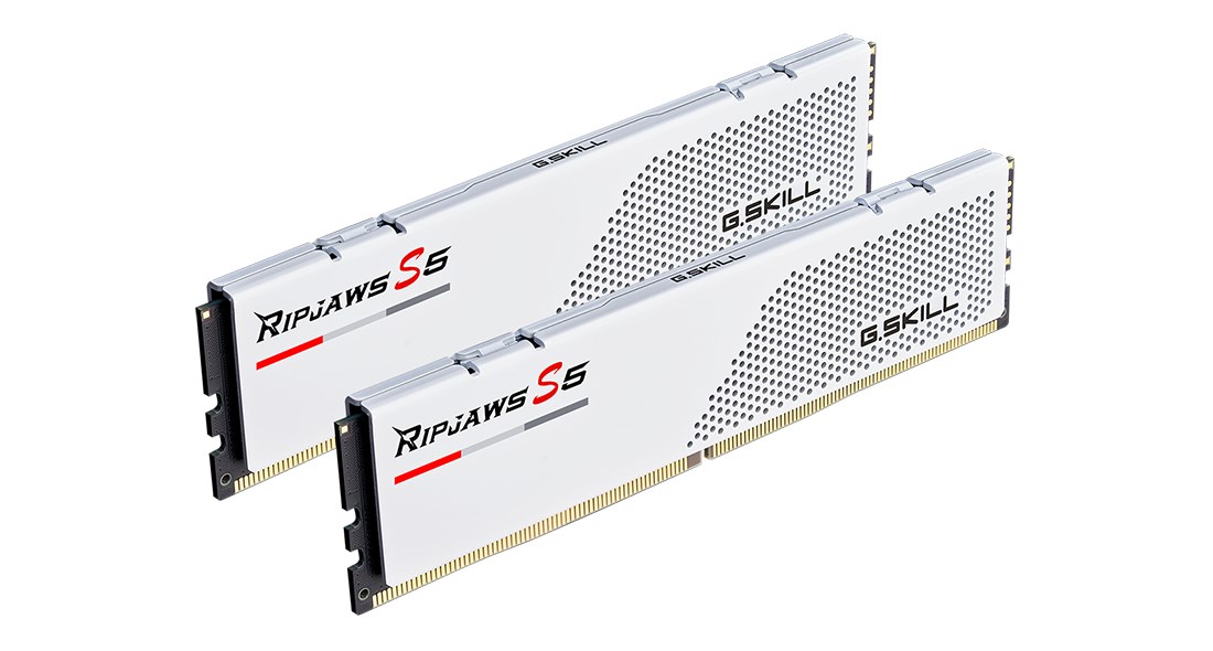 Memorie RAM G.Skill Ripjaws S5 / F5-6000J3040F16GX2-RS5W 32 GB (2 x 16 GB) DDR5