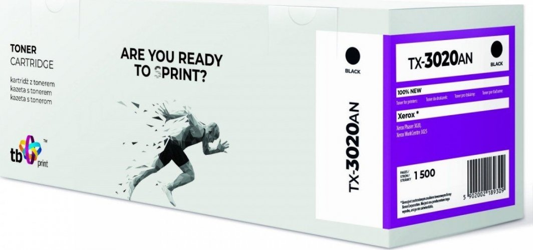 Toner printeri TB Print 106R02773 TX-3020AN, zëvendësues për Xerox 3020 3025, i zi
