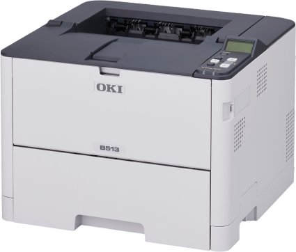 Printer LED mono A4 OKI B513dn, rrjetë, printim dupleks, i bardhë