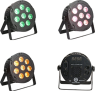 Reflektor LED Light4Me Penta 8x12W MKII RGBWA PAR, DMX, i zi