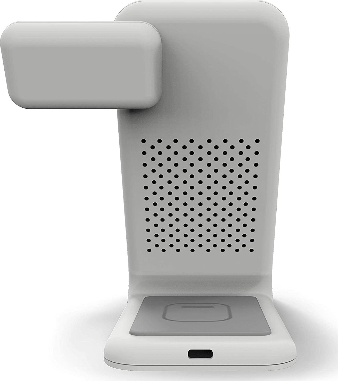 Karikues wireless 3 në 1 STM ChargeTree Swing, për iPhone Apple Watch AirPods, i bardhë