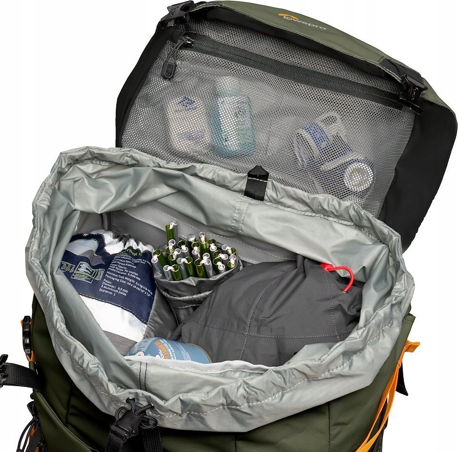 Çantë shpine fotografike Lowepro PhotoSport Pro 70L AW IV S/M, 70L, rezistente ndaj motit, gri