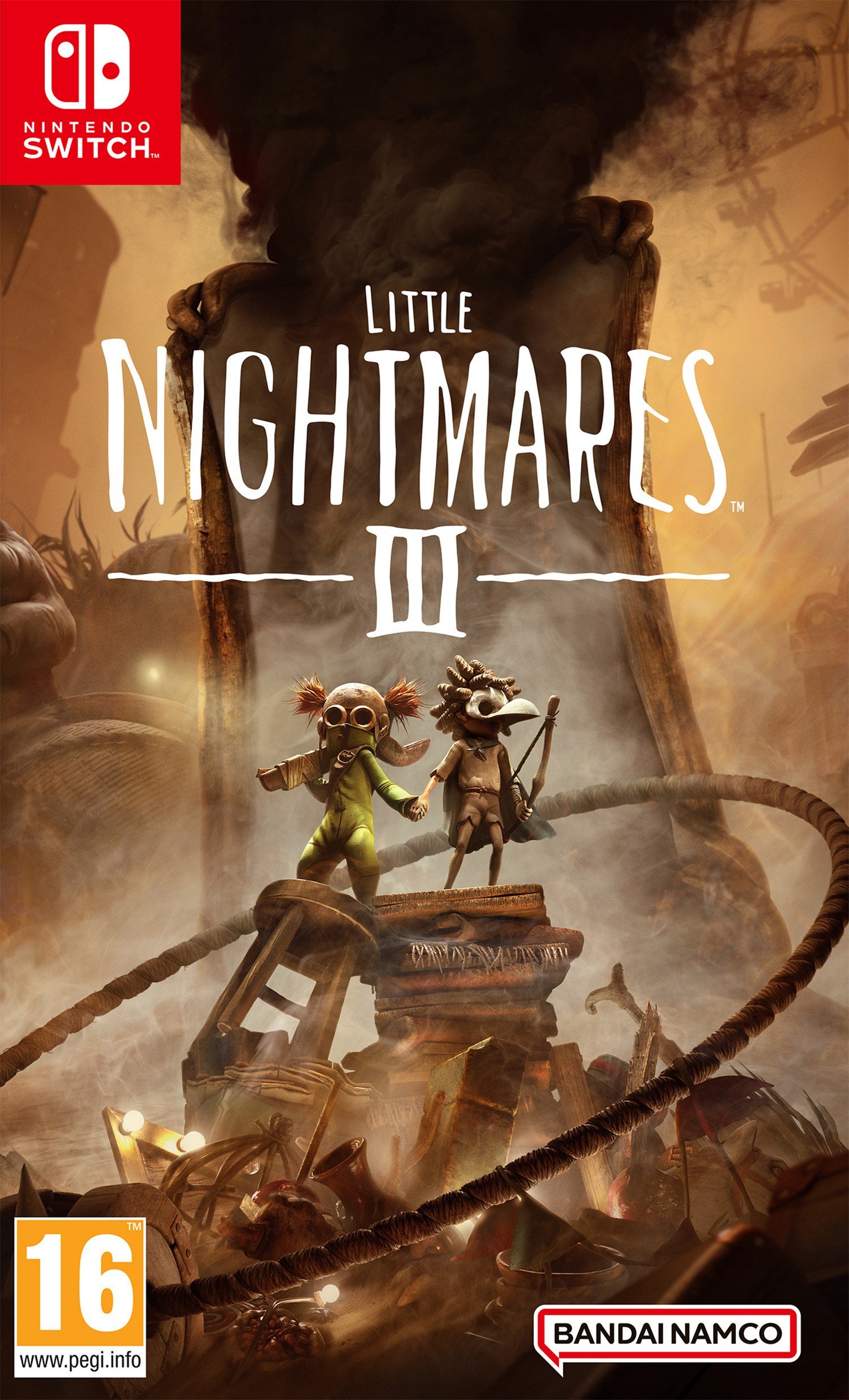 Lojë PS5 Bandai Namco Little Nightmares III Standard Edition, aventurë horror, kooperativë online
