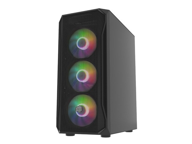 Kasë Natec Fury Shobo SH4FF RGB Midi Tower, e zezë