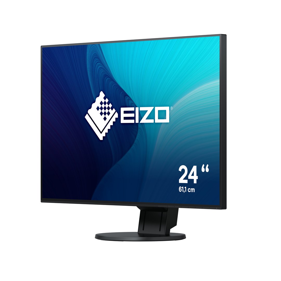 Monitor EIZO FlexScan EV2456-BK, 24.1", 1920 x 1200, WUXGA, i zi