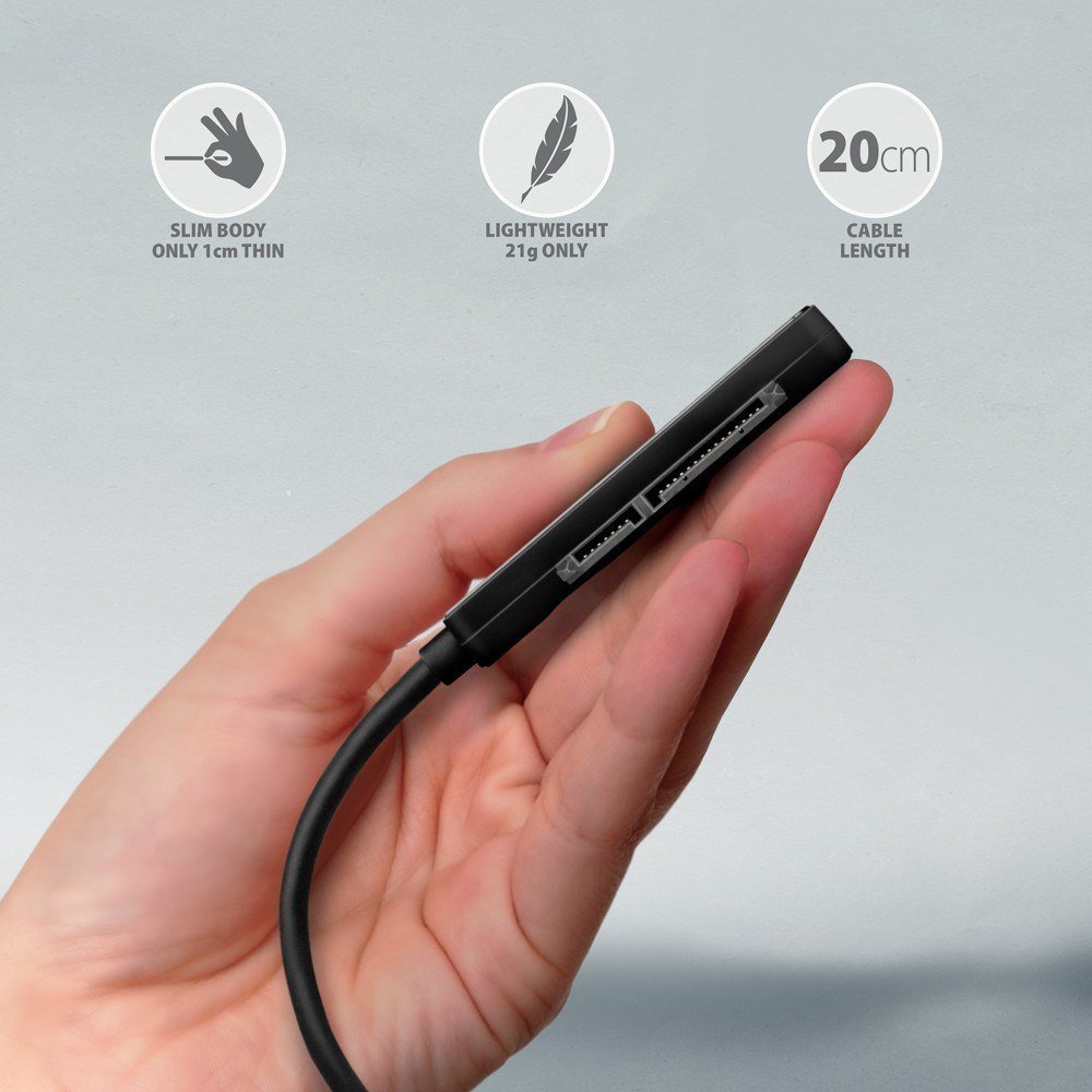 Adapter USB Axagon ADSA-FP2A, USB 3.2 5Gbps, SATA 2.5" HDD SSD, i zi