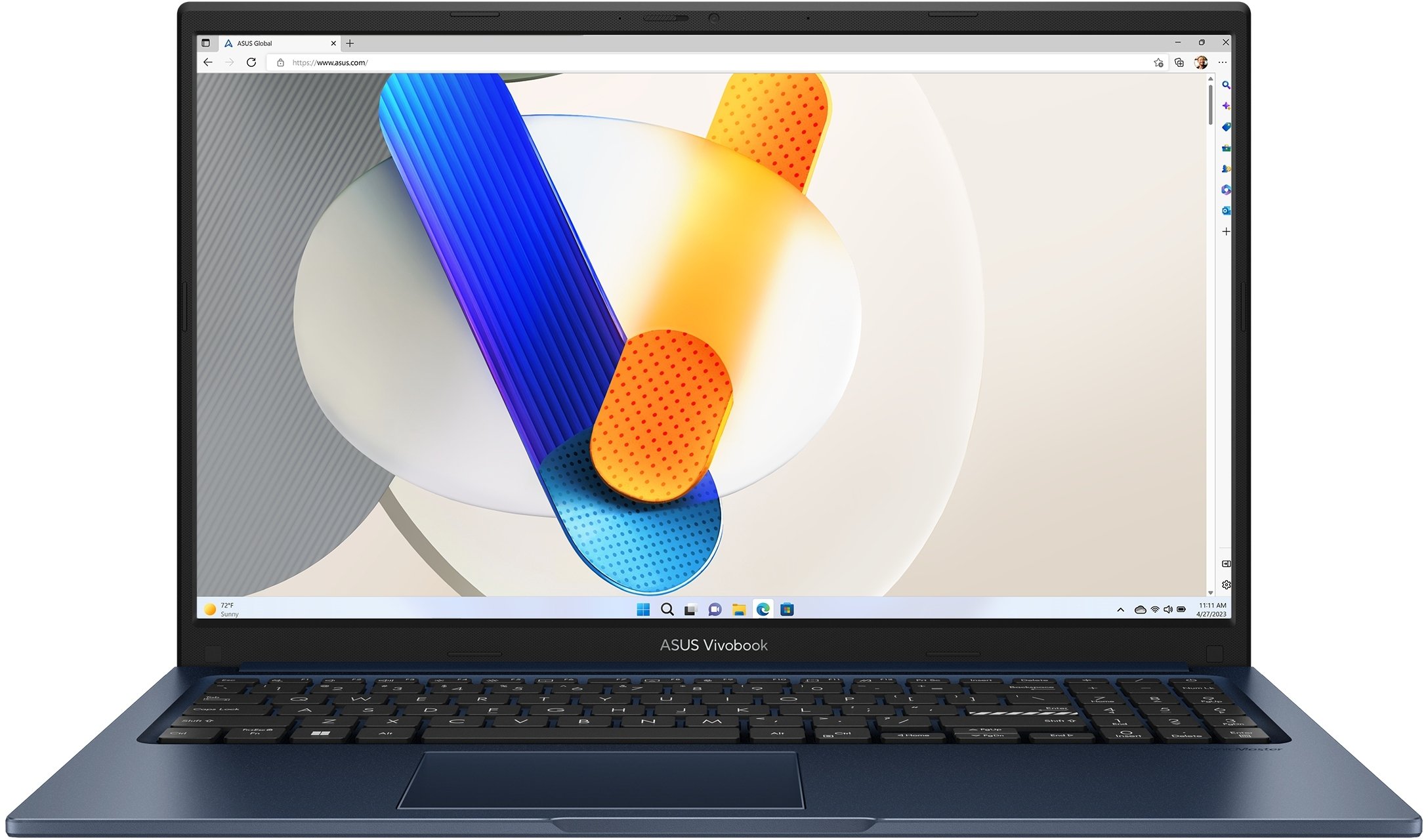 Laptop ASUS VivoBook 15 X1504VA, 15.6", Core 3 100U, 16GB 512GB, blu