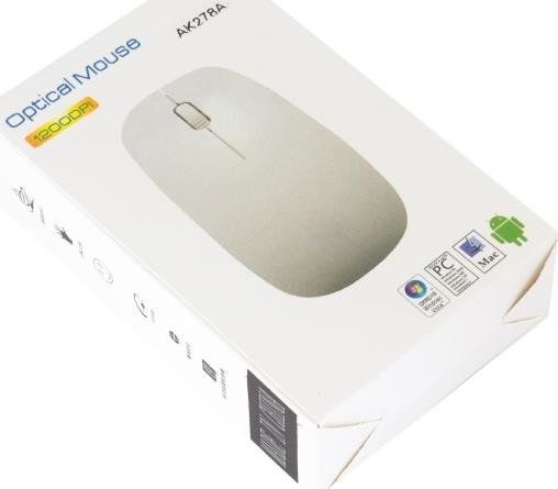 Maush Aptel AK278A, optik, me kabllo USB, i zi