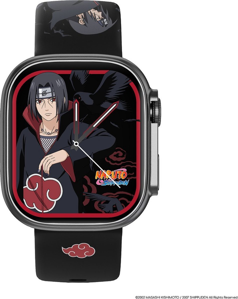 Ora inteligjente Abyx Fit Touch 5 156702, ekran me prekje, motiv Itachi Uchiwa, gri space