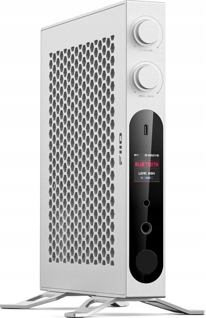 Amplifikator kufjesh FiiO K19, Hi-Fi DAC me preamp, desktop, argjendtë