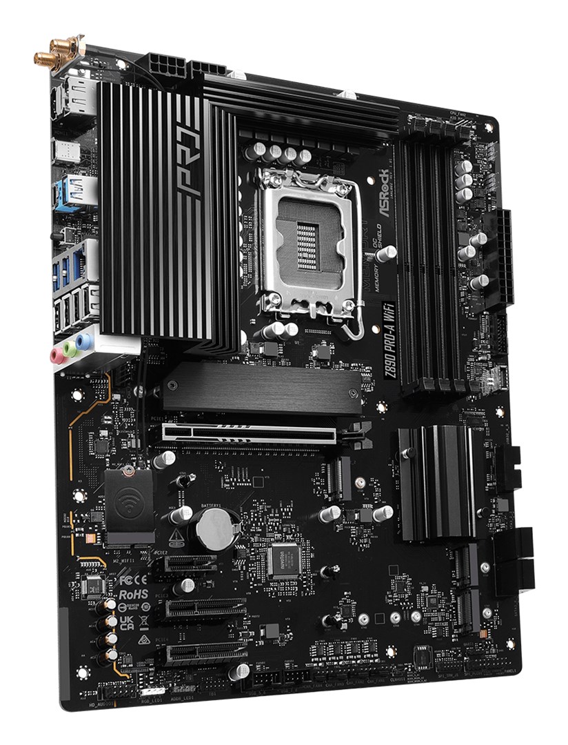Pllakë amë ASRock Z890 PRO-A WiFi, ATX, DDR5, e zezë