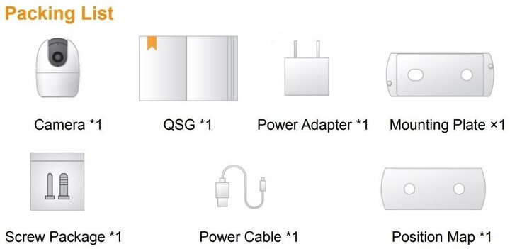 Kamerë e brendshme Dahua Imou Ranger 2, 3.6mm, e bardhë