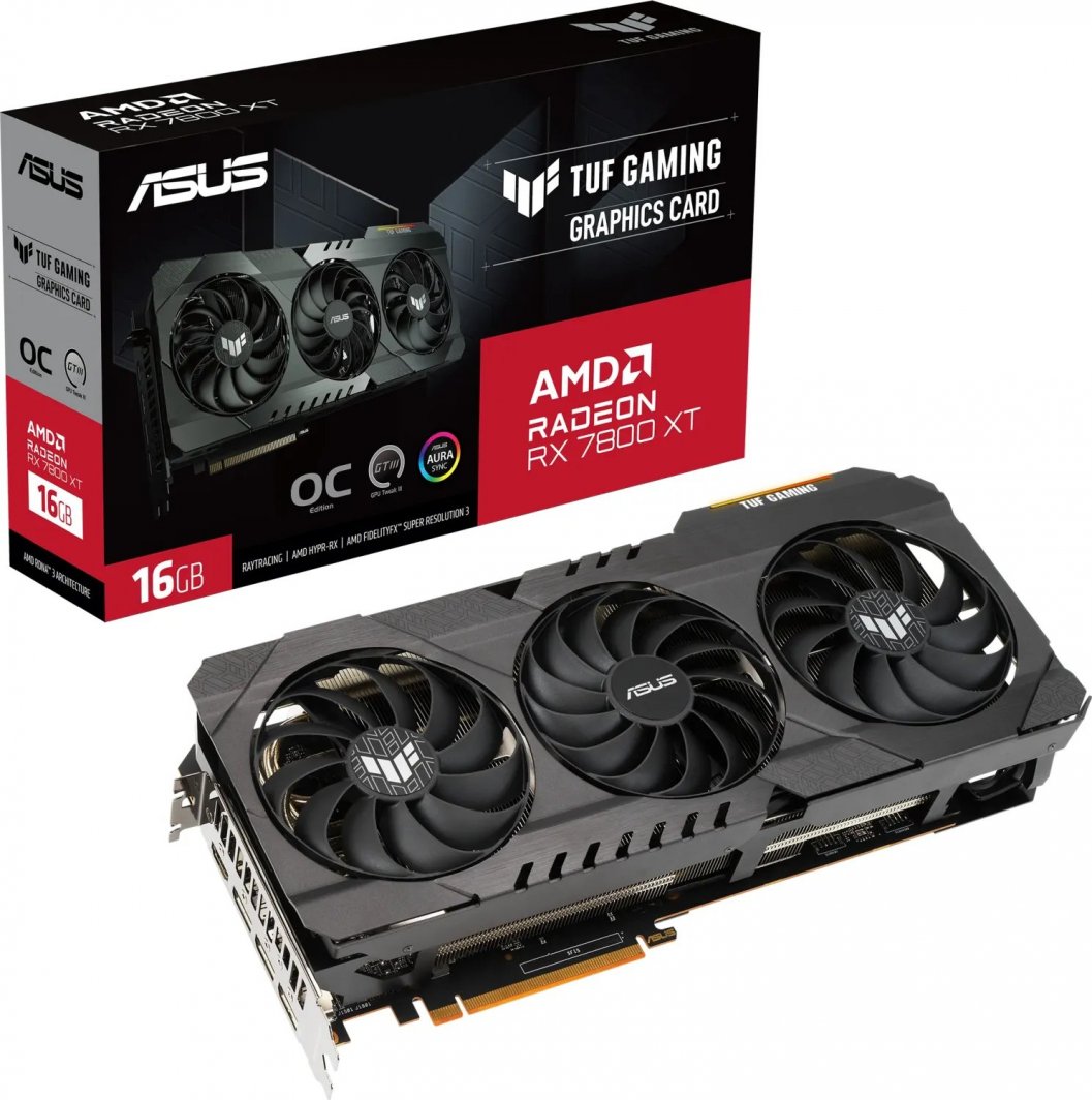 Kartelë grafike Asus TUF Gaming Radeon RX 7800 XT OG OC 16GB GDDR6