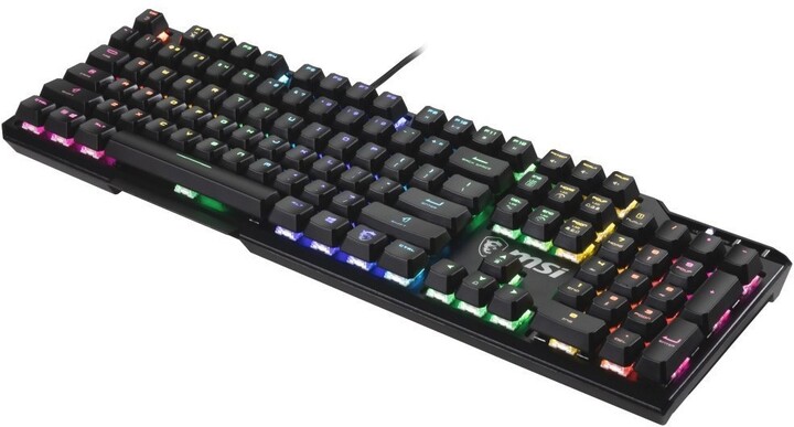 Tastierë MSI Vigor GK41 LRKailh Red RGB LED, US